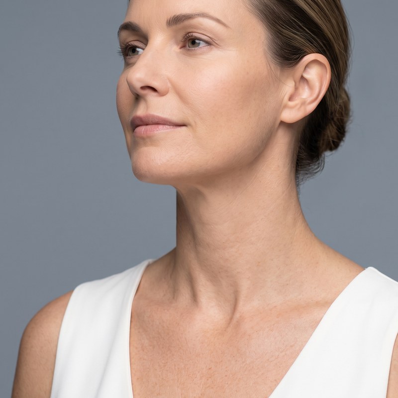 Hyperdiluted Radiesse neck and decolletage treatment in Chicago